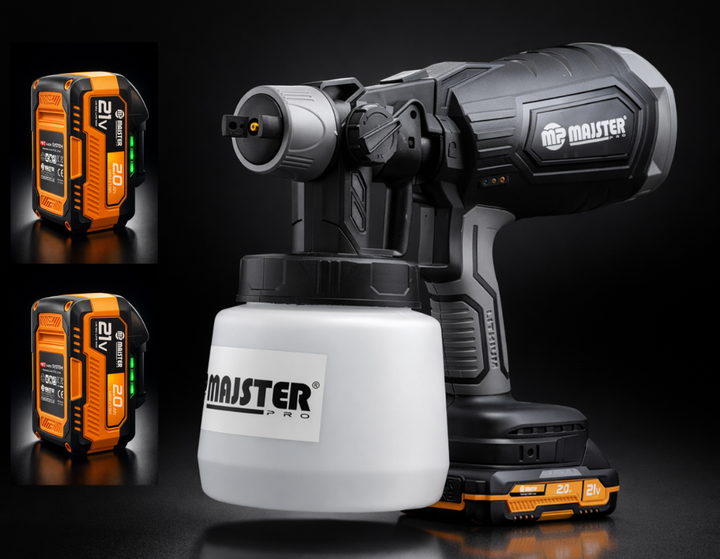 Краскопульт акумуляторний Majster Pro 700 мл/хв - Фото 1 Краскопульт акумуляторний Majster Pro 700 мл/хв - зображення 1