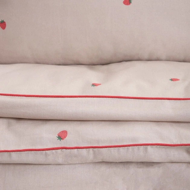 Komplet pościeli Homla Fresas Poszewka na pościel 220x200 cm + 2 poszewki na poduszki 50x60 cm (5906496725036) - obraz 4