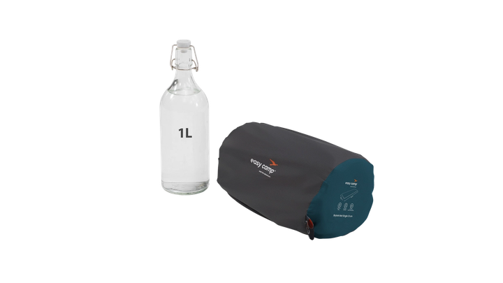 Коврик самонадувающийся Easy Camp Skylark Single 1.5 cm Blue (300074) - изображение 5