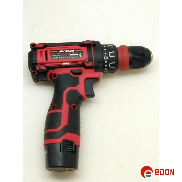 Акумуляторний шурупокрут EDON AD-12AUN (з'ємний патрон) - зображення 3