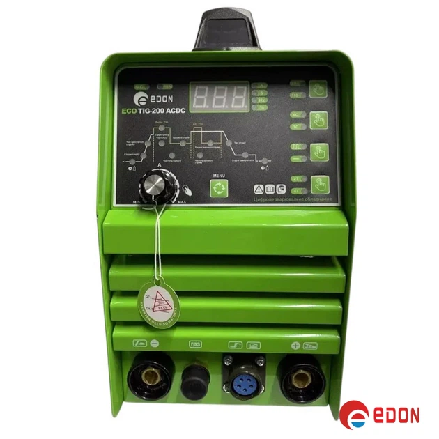 Инверторная аргонная сварка EDON ECO TIG-200 AC/DC - Фото 7 Инверторная аргонная сварка EDON ECO TIG-200 AC/DC - изображение 7