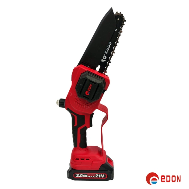 Аккумуляторная мини-пила Edon ACS-18/8 M BL (бесщеточный двигатель, Шина 20 см) - Фото 4 Аккумуляторная мини-пила Edon ACS-18/8 M BL (бесщеточный двигатель, Шина 20 см) - изображение 4
