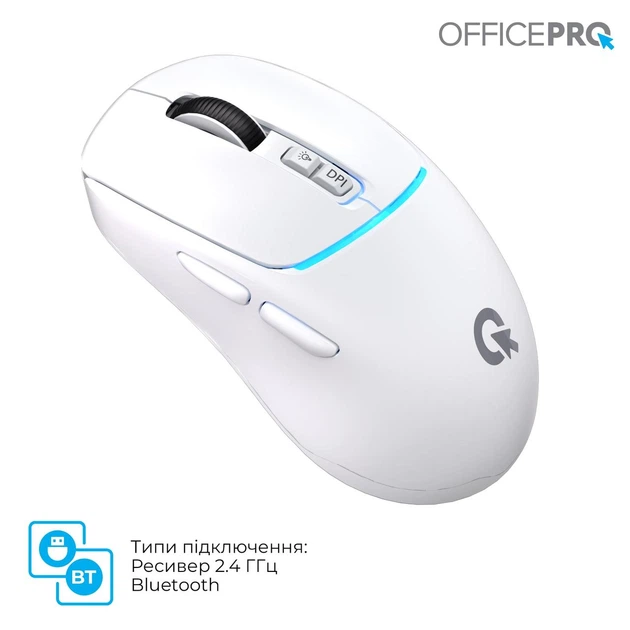 Миша бездротова OfficePro M468W White - изображение 6
