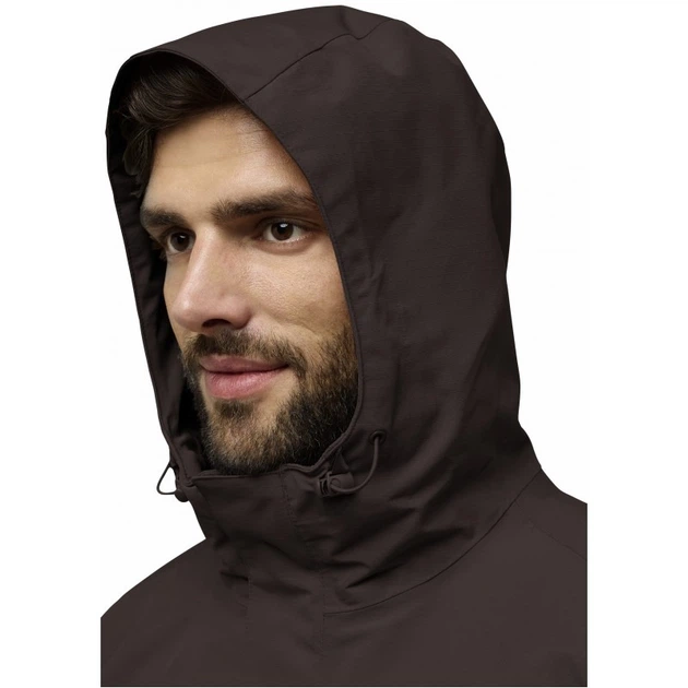 Куртка Jack Wolfskin Altenberg 3in1 Jkt M S Темно-коричневый (1109-4064886602853) - изображение 6