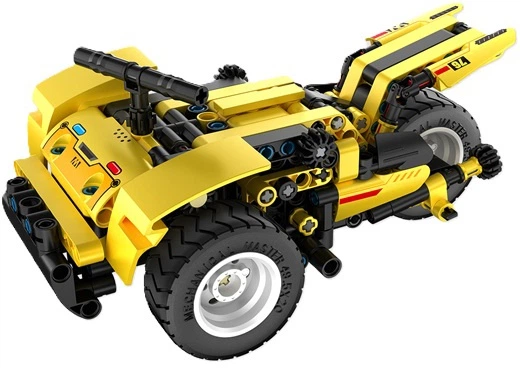 Klocki konstrukcyjne Im.Master 2 w 1 ladowarka/pojazd trojkołowy 319 elementów (0016337726001) - obraz 3