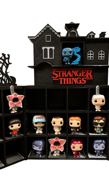 Дом для фигурок Stranger Things Kinder Joy Funko Pop / Очень странные Дела (СТАНДАРТНАЯ ВЕРСИЯ) - изображение 3
