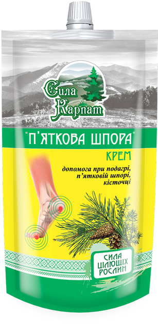 Крем LekoPro Сила Карпат Пяточная шпора 100 мл (4820169180674) – в ...