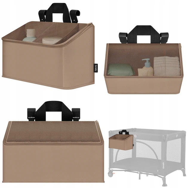 Органайзер для кроватки Lionelo Sidepocket Medium (Beige) - изображение 4