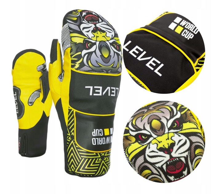 Чоловічі лижні рукавиці рівня Race Speed Mitt чорно-жовті S 3045UM.07 (S) - Фото 4 Чоловічі лижні рукавиці рівня Race Speed Mitt чорно-жовті S 3045UM.07 (S) - зображення 4