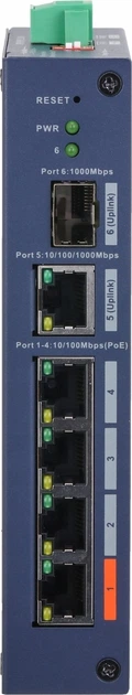 Комутатор Dahua CHS4106-4ET-60 - зображення 2