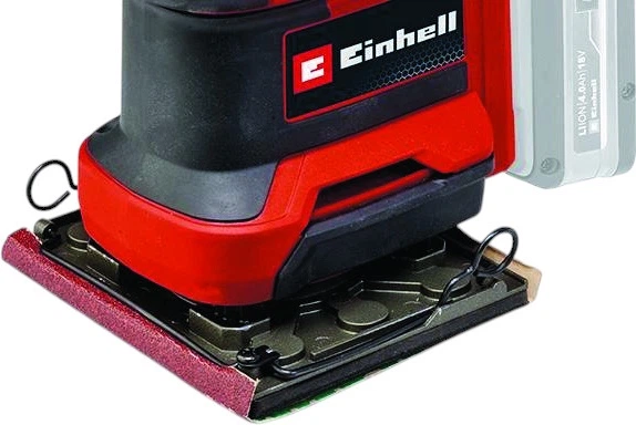 Вібраційна акумуляторна шліфмашина Einhell X-Change TE-OS 18/113 3X Li - Solo (4460730) - зображення 7