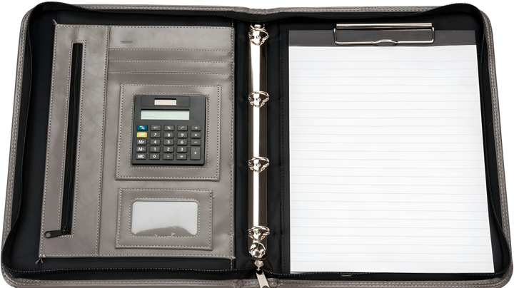 Папка з екошкіри Antra A4 709 Серая (5904210037557) - зображення 2