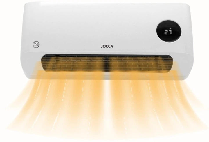 Ścienny termowentylator Jocca 2203 Biały - obraz 2