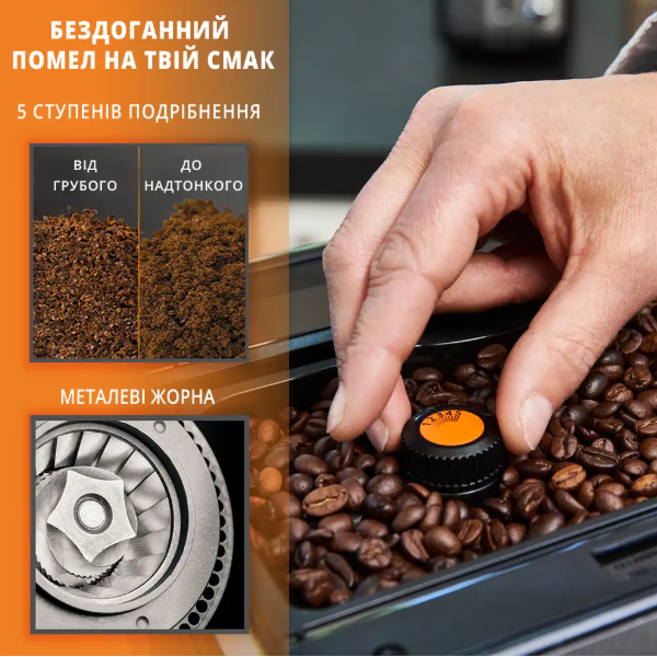 Кофемашина KRUPS EA 895N10 - зображення 3