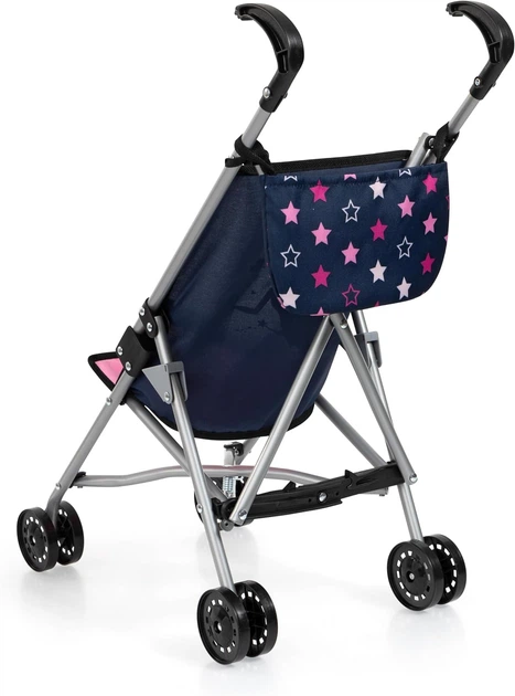 Коляска для ляльок Bayer Design з сумкою Блакитна 30516AB (4003336420142) - зображення 2