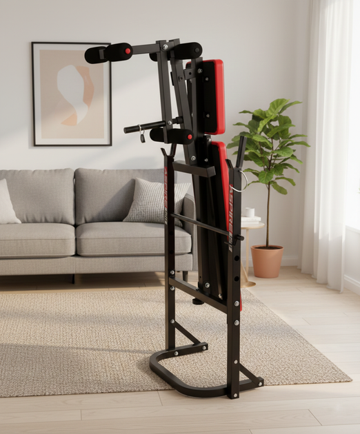 Скамья тренировочная York Fitness ASPIRE 120 складная со стойкой под штангу. - изображение 9