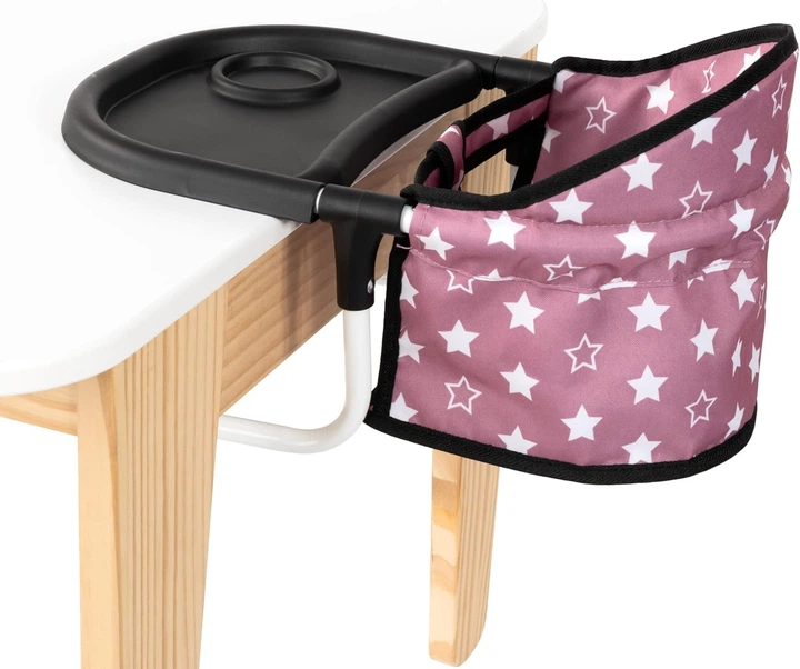 Крісло для ляльок Bayer Design Рожево-чорне 65976AA (4003336659764) - зображення 3