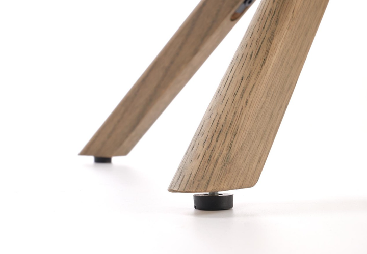 Krzesło do kuchni i salonu Halmar Obrotowe Beżowe Jasny orzech V-CH-K/585-KR-C.BEŻOWY/J.ORZECH (5905248136571) - obraz 9