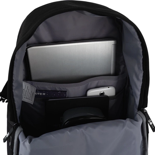 Рюкзак GoPack Education Teens 43x30.5x14 см Чорний (GO26-2500L-3) - зображення 15