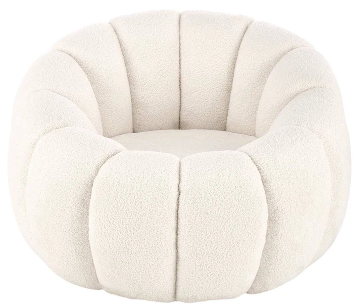 Fotel wypoczynkowy Halmar Gaspar Kremowy (5905248130654) - obraz 4