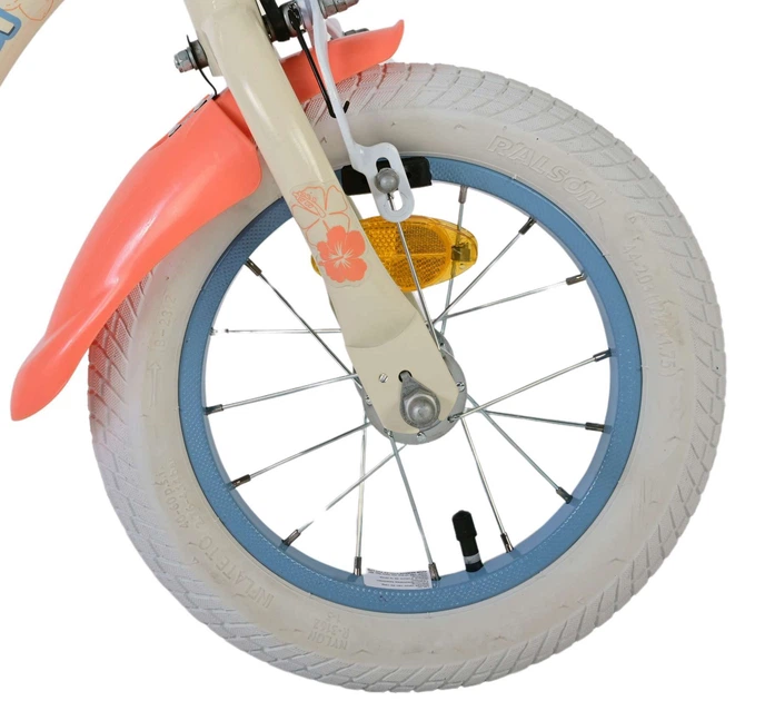 Rower dziecięcy Disney Stitch z koszykiem 12" Biały (8715347312519) - obraz 6