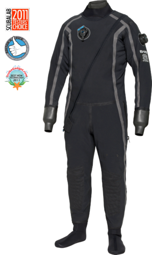 Сухой гидрокостюм Bare SB SYSTEM DRYSUIT черный Черный XL - изображение 2