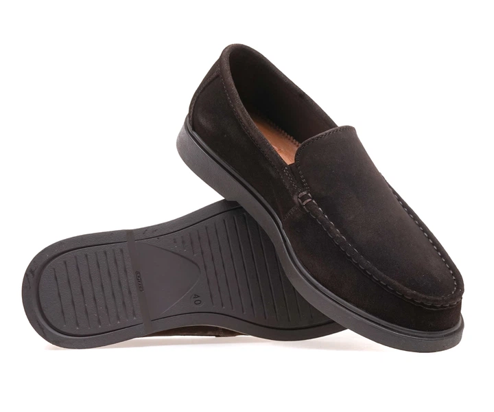 Лофери чоловічі Goodboots 4609-12-1/BROWN NOIR 45 Шоколадний - изображение 5