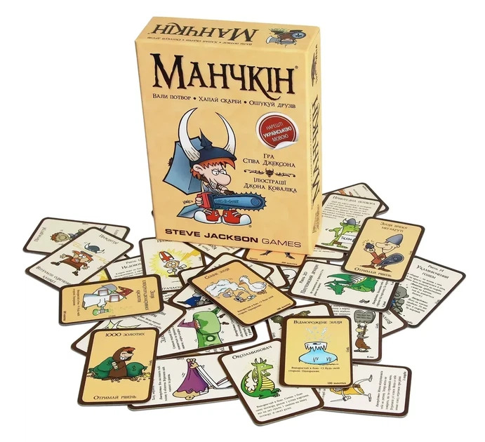 Настольная игра Манчкін (украинское издание) - Фото 4 Настольная игра Манчкін (украинское издание) - изображение 4