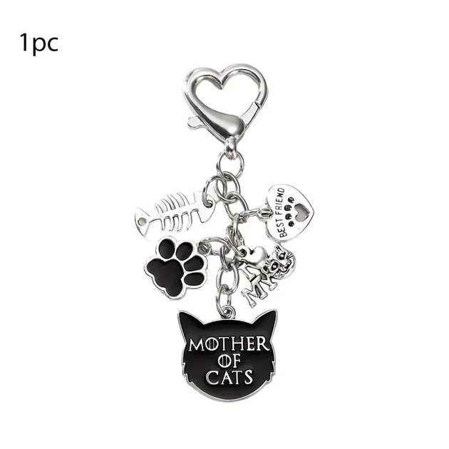 Брелок Mother of Cats — стильный брелок для любителей кошек - изображение 2