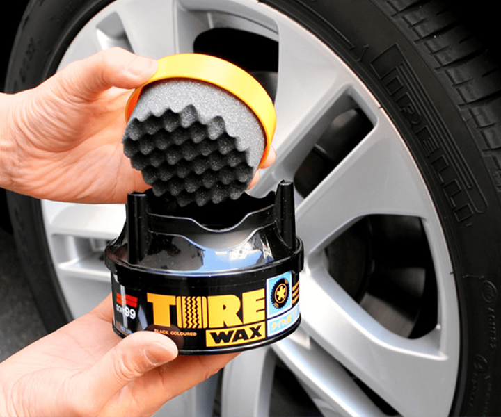 Чорніння для шин SOFT99 Tire Black Wax - зображення 3
