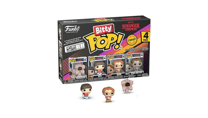 Пак Фігурок FUNKO POP! Bitty Pop! Stranger Things Демогоргон Upside Down Barb Chase 23mm 83661 - зображення 2
