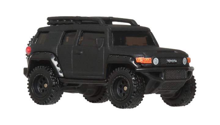 Машинка Premium Hot Wheels Toyota FJ Cruiser Fast & Furious 1:64 JHW69 Black - Фото 5 Машинка Premium Hot Wheels Toyota FJ Cruiser Fast & Furious 1:64 JHW69 Black - изображение 5