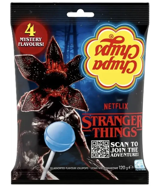 Подарочный набор из 3-х киндер джой "Очень странные дела" + Леденцы Chupa Chups Stranger Things (4 вкуса - 10 шт) - изображение 3