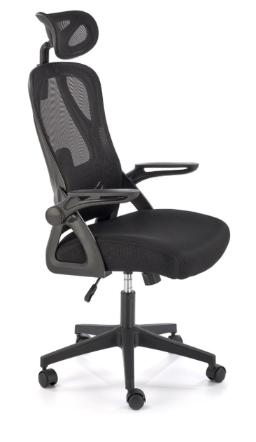 Fotel biurowy Halmar Regulowany Zagłówek Czarny V-CH-NEGRO-FOT (5905248131590) - obraz 2