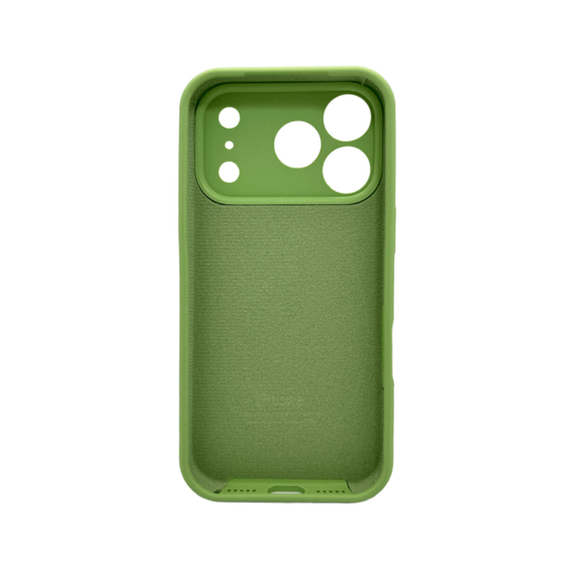 Защитный чехол-накладка Silicone Full Case AA Camera Protect для Apple iPhone 17 Pro Max Mint (FullAAi17PM-1) - Фото 2 Защитный чехол-накладка Silicone Full Case AA Camera Protect для Apple iPhone 17 Pro Max Mint (FullAAi17PM-1) - изображение 2