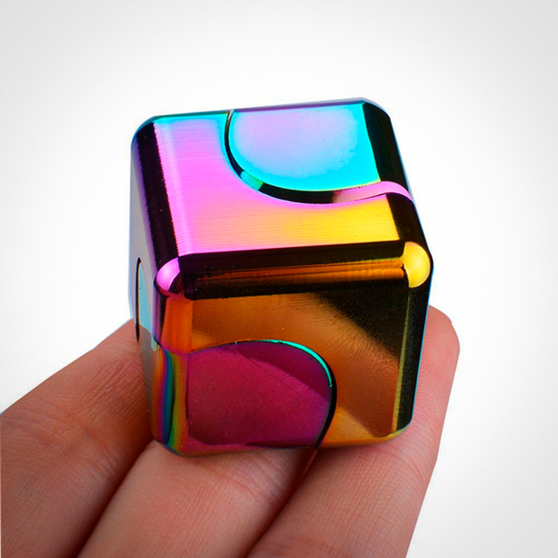 Антистрес Cube Spinner Кольоровий - зображення 3