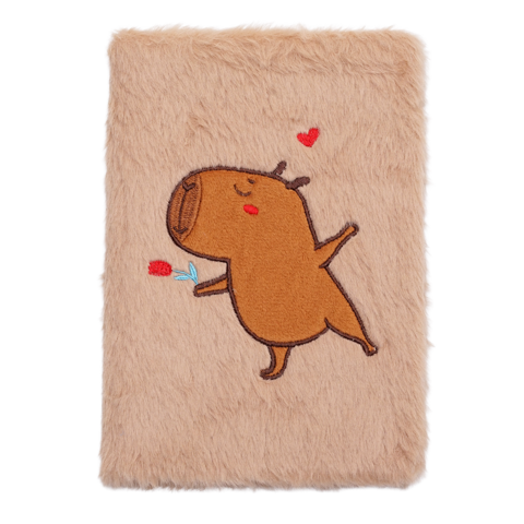 Блокнот плюшевий ZB.700022 80арк A5 CAPYBARA8 клітинка, асорті, KIDS Line - Фото 1 Блокнот плюшевий ZB.700022 80арк A5 CAPYBARA8 клітинка, асорті, KIDS Line - зображення 1