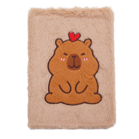 Блокнот плюшевий ZB.700017 80арк A5 CAPYBARA3 клітинка, асорті, KIDS Line - Фото 1 Блокнот плюшевий ZB.700017 80арк A5 CAPYBARA3 клітинка, асорті, KIDS Line - зображення 1