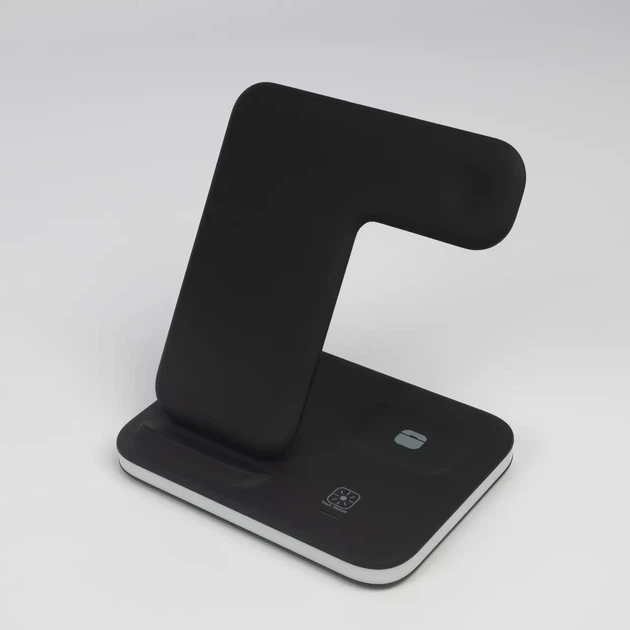 Беспроводная зарядная станция Wireless Charge 4 в 1 (телефоны, наушники, часы). - Фото 3 Беспроводная зарядная станция Wireless Charge 4 в 1 (телефоны, наушники, часы). - изображение 3