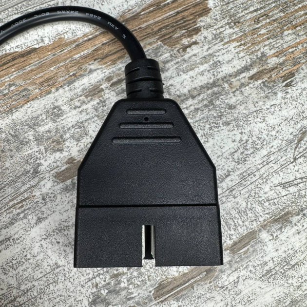 Переходник OBD2 16pin мама – GM 12pin папа GM12 для Daewoo Lanos, Sens - изображение 5