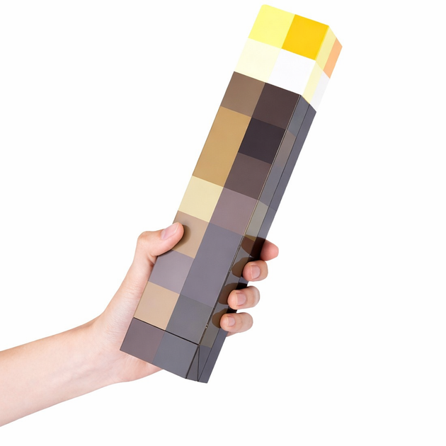 Ночник Факел MINECRAFT с RGB подсветкой - изображение 2
