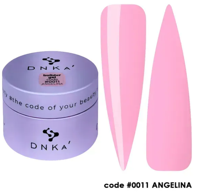 Гель моделирующий DNKa №0011 Angelina, 30 мл - Фото 1 Гель моделирующий DNKa №0011 Angelina, 30 мл - изображение 1