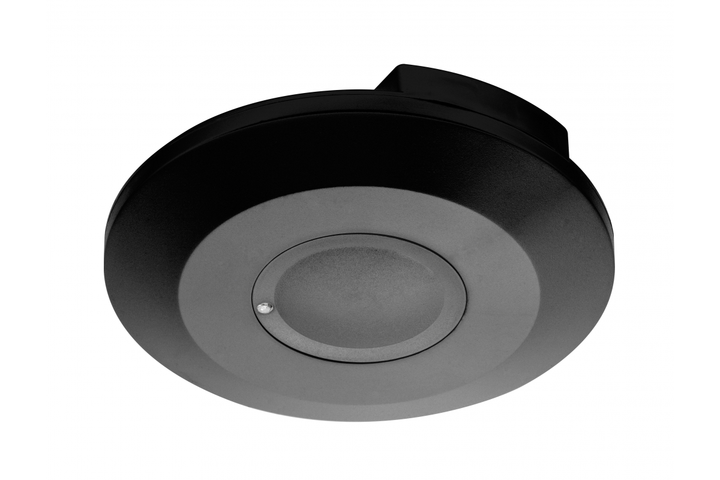 Датчик руху мікрохвильовий GTV CM-3 MINI, MAX.2000W, IP20, 360⁰, дальність 1-8м, чорний - AE-CM3M00-10 - зображення 2