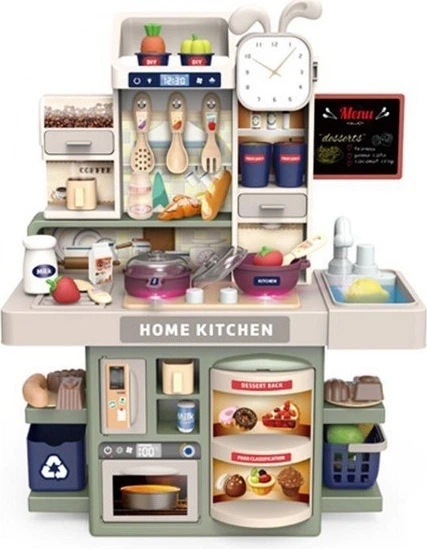 Ігровий набір Swede Кухня на батарейках з аксесуарами Q12191 11975 (5902496211975) - зображення 3