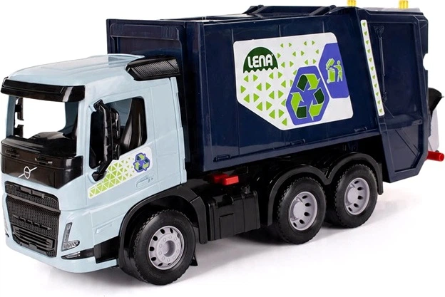 Śmieciarka Lena Volvo z pojemnikami 5-04624 (4006942910304) - obraz 4