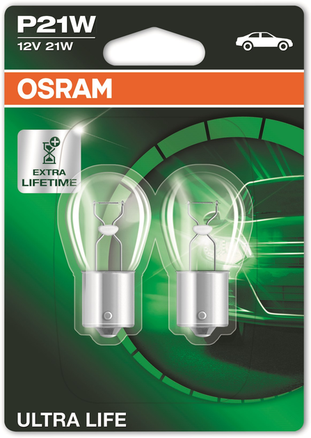 Osram Ultra Life P21W (7506ULT-02B) 2 Stück ab 1,20 €