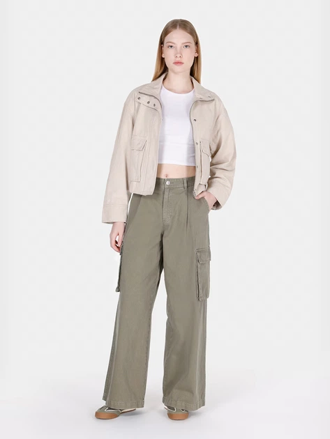 Брюки женские Colin's CL1072481KHA 38 Khaki (8684112492339) - Фото 3 Брюки женские Colin's CL1072481KHA 38 Khaki (8684112492339) - изображение 3