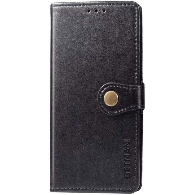 Чохол-книжка GETMAN Gallant на Xiaomi Redmi A1 / A2 (Чорний) (139526) - Фото 1 Чохол-книжка GETMAN Gallant на Xiaomi Redmi A1 / A2 (Чорний) (139526) - зображення 1