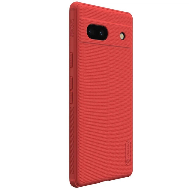 Пластикова накладка Nillkin Pro на Google Pixel 7a (Червоний / Red) (168834) - зображення 3