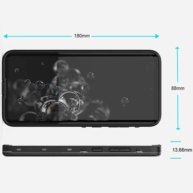 Shellbox водонепроницаемый чехол для Samsung Galaxy S20 Ultra (Черный) (111874) - Фото 5 Shellbox водонепроницаемый чехол для Samsung Galaxy S20 Ultra (Черный) (111874) - изображение 5